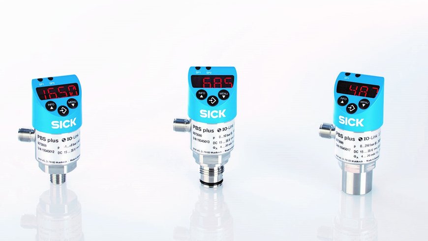 SICK’S PBS PRESSURE SENSOR HAS MORE ‘PLUS’ POINTS